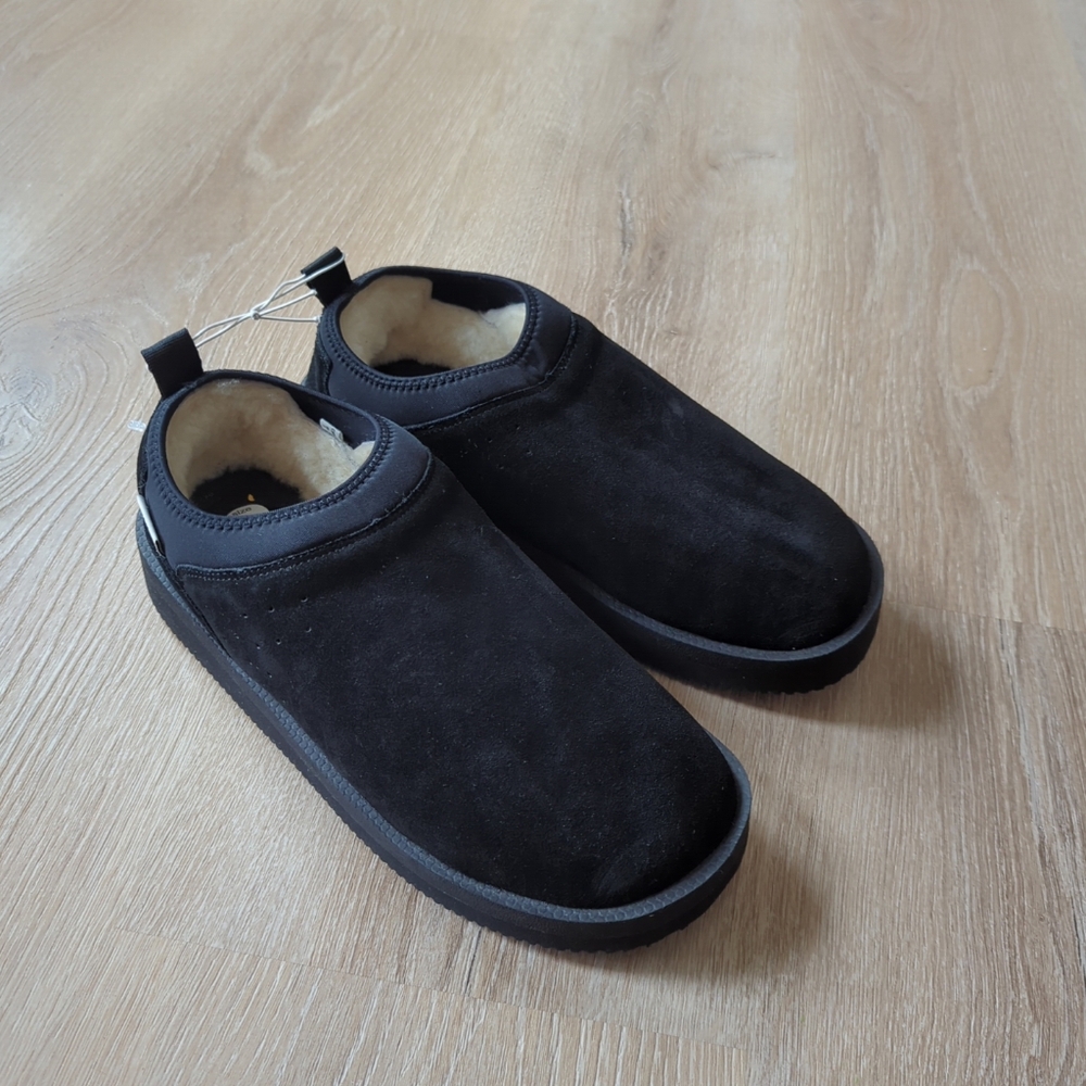 SUICOKE Slip-on Boot Slippers MID BLACK New shoes vibram 8
